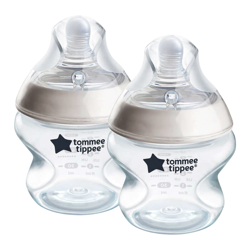 Tommee Tippee Natural Start™ PP Bottle 150ml with Slow Flow Teat 2-Pack