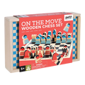 Petit Collage On The Move Wooden Chess Set