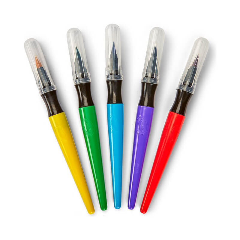Crayola Paint Brush Pens - Classic - 5-Pack