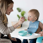 Pearhead Silicone Bib - Milk Drunk - 2-Pack