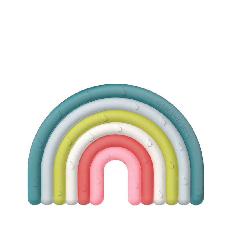 Suavinex Rainbow Silicone Teether Stage 1