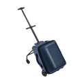 Micro Scooter Ride On Luggage Eazy Weekender - Dark Blue