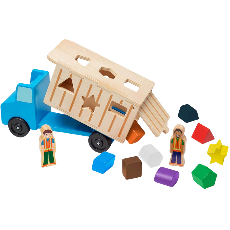 Melissa & Doug Shape-sorting Dump Truck