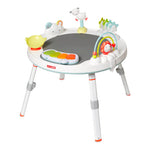 Skip Hop Silver Lining Cloud Activity Centre with suction snack bowl and adjustable foot platform