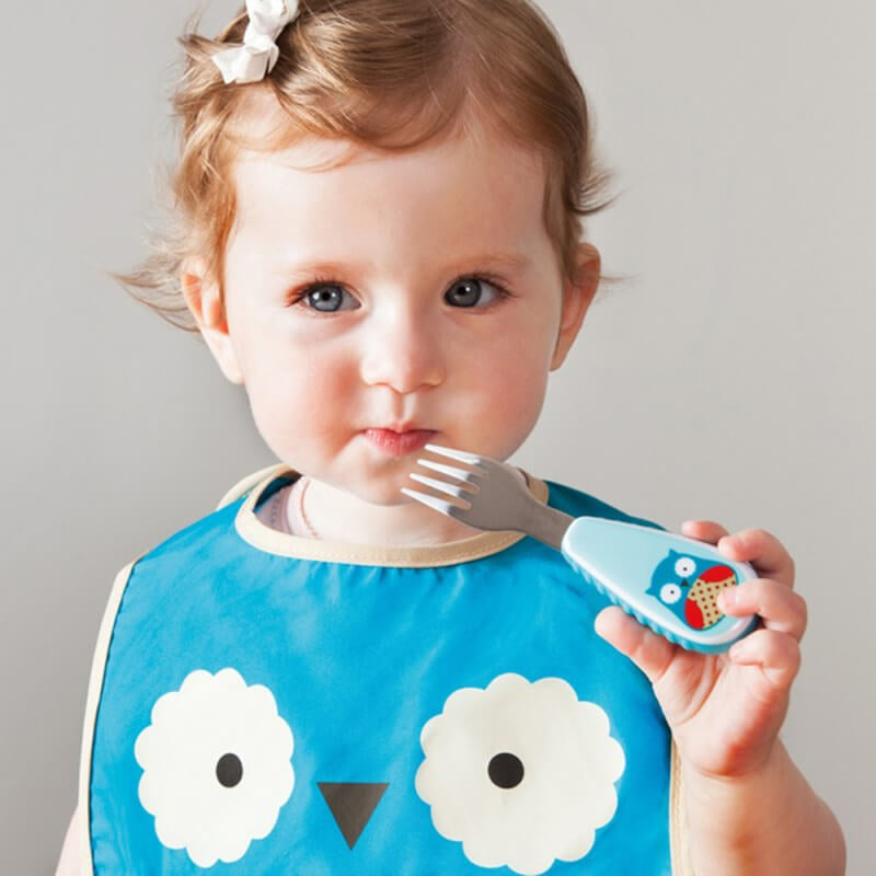 Skip Hop Zootensils Fork & Spoon - Owl