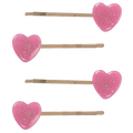 Calico Sun Sophia Hair Clips - Heart