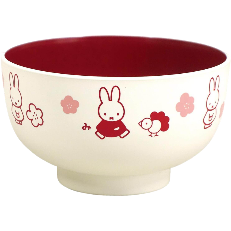 Miffy Soup Bowl -  Sakura Flower