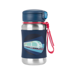 Skip Hop Spark Style Stainless Steel Straw Bottle 350ml