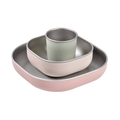 Beaba Stainless Steel Meal Set - Clay