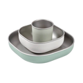 Beaba Stainless Steel Meal Set - Sage Green