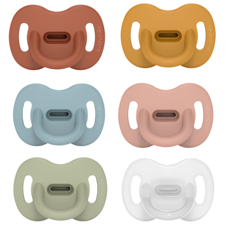 Suavinex SX Pro Silicone Soother - Colour Essence