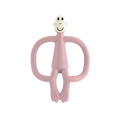 Matchstick Monkey Original Teething Toy With Tail - Dusty Pink
