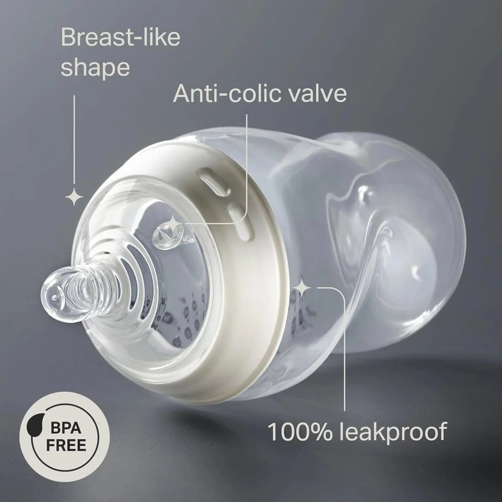 Tommee Tippee Natural Start™ PP Bottle 150ml with Slow Flow Teat