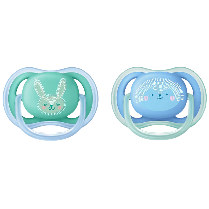 Philips Avent Ultra Air Soother 6-18m - Green / Blue