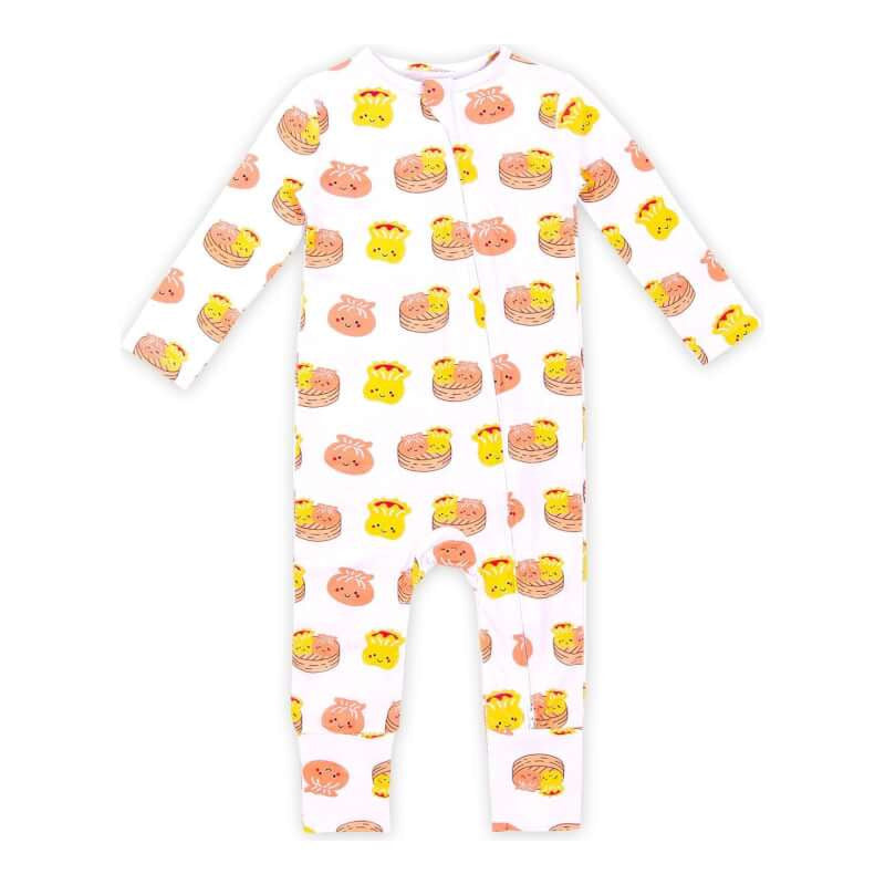 The Wee Bean Bamboo Convertible Zip Romper