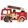 Le Toy Van Wooden Fire Engine