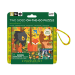 Petit Collage Woodland (Two-Sided On-The-Go Puzzle)
