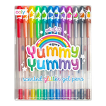 Ooly Yummy Yummy Scented Glitter Gel Pens - Set of 12