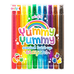 Ooly Yummy Yummy Scented Twist Up Crayons - Set of 10