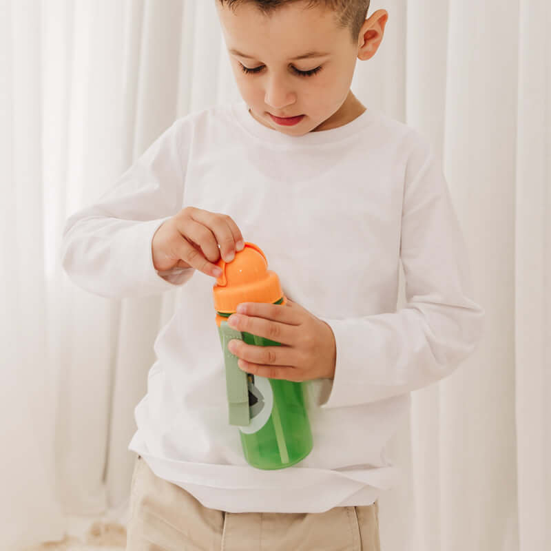 Skip Hop Zoo PP Straw Bottle 390ml
