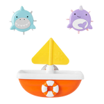 Skip Hop Zoo Tip & Spin Boat - Shark/Narwhal